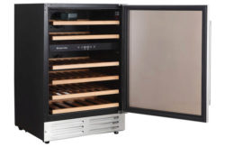 Russell Hobbs 46 Bottle Wine Cooler - Stainless Steel.